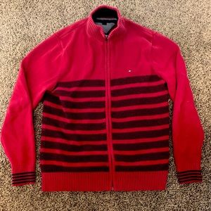 Tommy Hilfiger zip up sweater, small